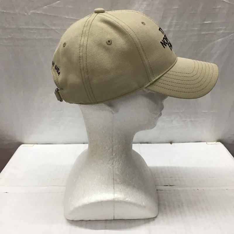 ザノースフェイス THE NORTH FACE 帽子 キャップ NN02135 TNF Logo Cap FREE ロゴ、文字 ベージュ / ベージュ /  メンズ USED 古着 中古 10120895