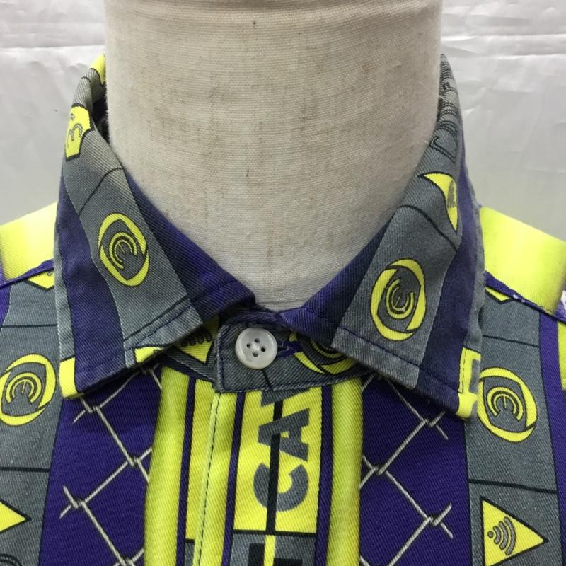 シーイー C.E シャツ、ブラウス 半袖 半袖シャツ カラーシャツ 半袖カットソー プリントシャツ L プリント マルチカラー / マルチカラー /  メンズ USED 古着 中古 10112315