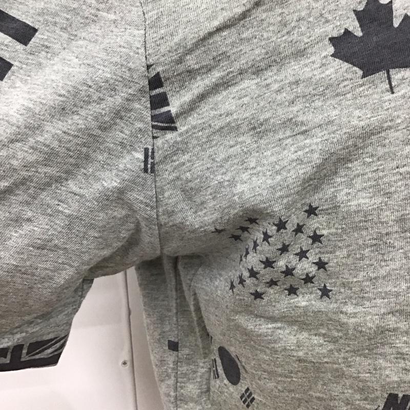 ナイキ NIKE Tシャツ 半袖 ct6557-063 プレヒートAOPTシャツ 半袖カットソー プリントTシャツ XL プリント 灰 / グレー /  メンズ USED 古着 中古 10114669