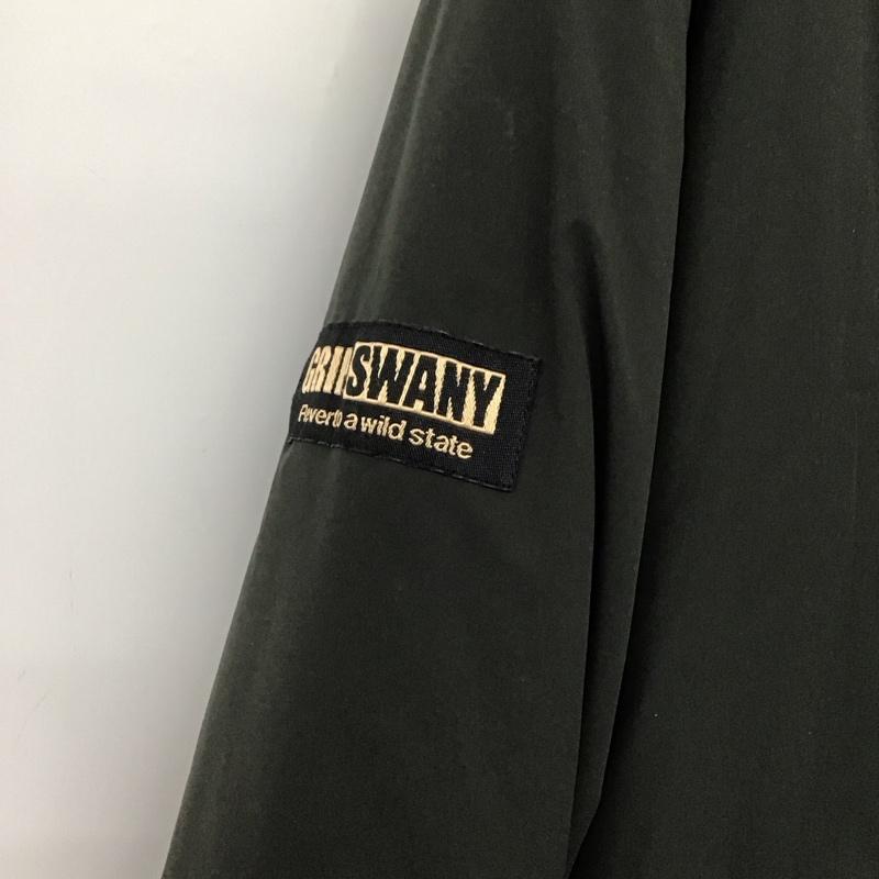 グリップスワニー GRIP SWANY コート コート一般 GSW-17 モンスターパーカー 中綿コート ロング丈 M ロゴ、文字 チャコールグレー / チャコールグレー /  レディース USED 古着 中古 10146616