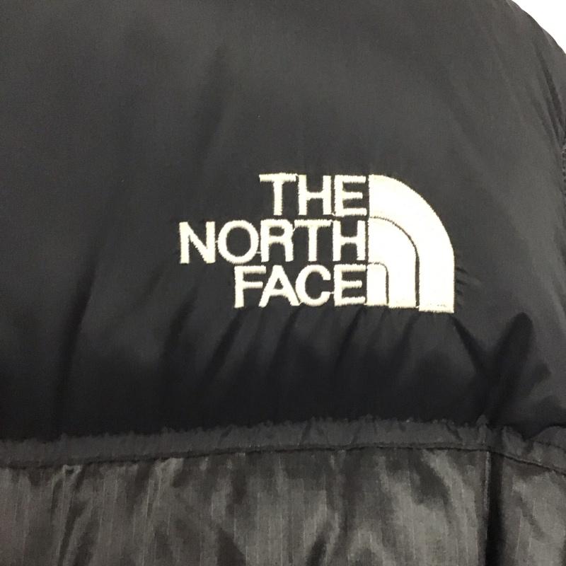 ザノースフェイス THE NORTH FACE ジャケット、上着 ジャケット、ブレザー nf002yo ヌプシ ダウンジャケット アウター L ロゴ、文字 黒 / ブラック /  メンズ USED 古着 中古 10146041