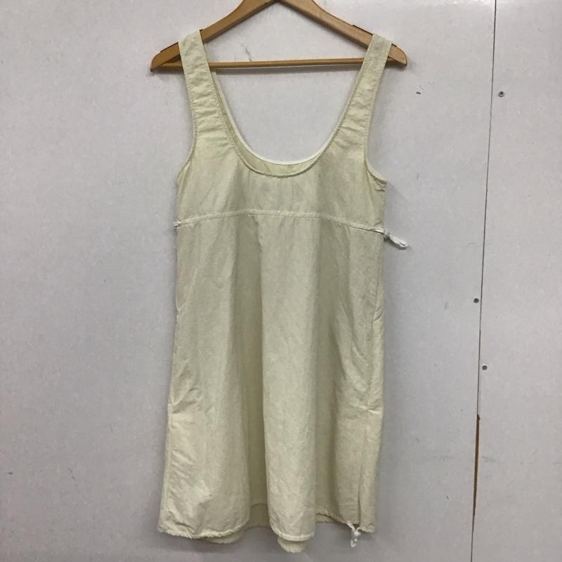 ザラ ZARA ワンピース ミニスカート S 無地 アイボリー / アイボリー /  レディース USED 古着 中古 10139990