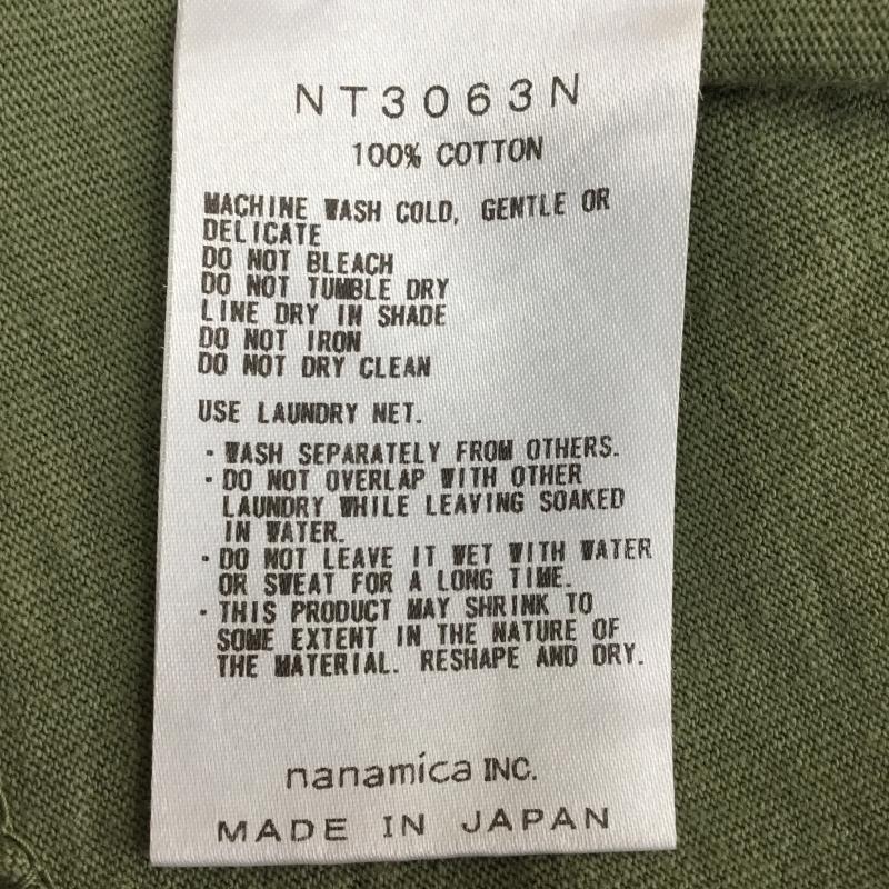 ザ ノースフェイス パープルレーベル THE NORTH FACE PURPLE LABEL Tシャツ 半袖 NT3063N L ロゴ、文字 カーキ / カーキ /  メンズ USED 古着 中古 10151122