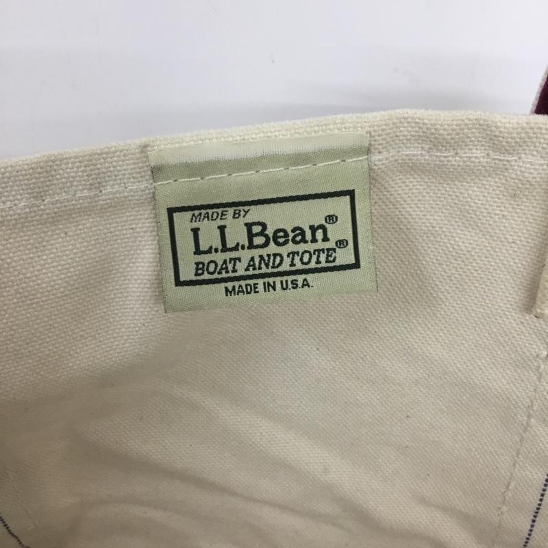 エルエルビーン L.L.Bean トートバッグ トートバッグ 90年代 USA製 グローサリートート ロゴ、文字 紫 / パープル / X アイボリー / アイボリー /  メンズ USED 古着 中古 10129555