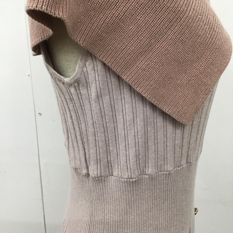 ジルスチュアート JILLSTUART ワンピース ロングスカート 125-2140050 ノースリーブワンピース FREE 無地 桃 / ピンク /  レディース USED 古着 中古 10121739