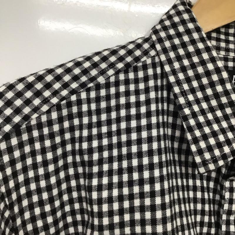 ステューシー STUSSY シャツ、ブラウス 半袖 半袖シャツ チェックシャツ カラーシャツ L チェック 白 / ホワイト / X 黒 / ブラック /  メンズ USED 古着 中古 10141682