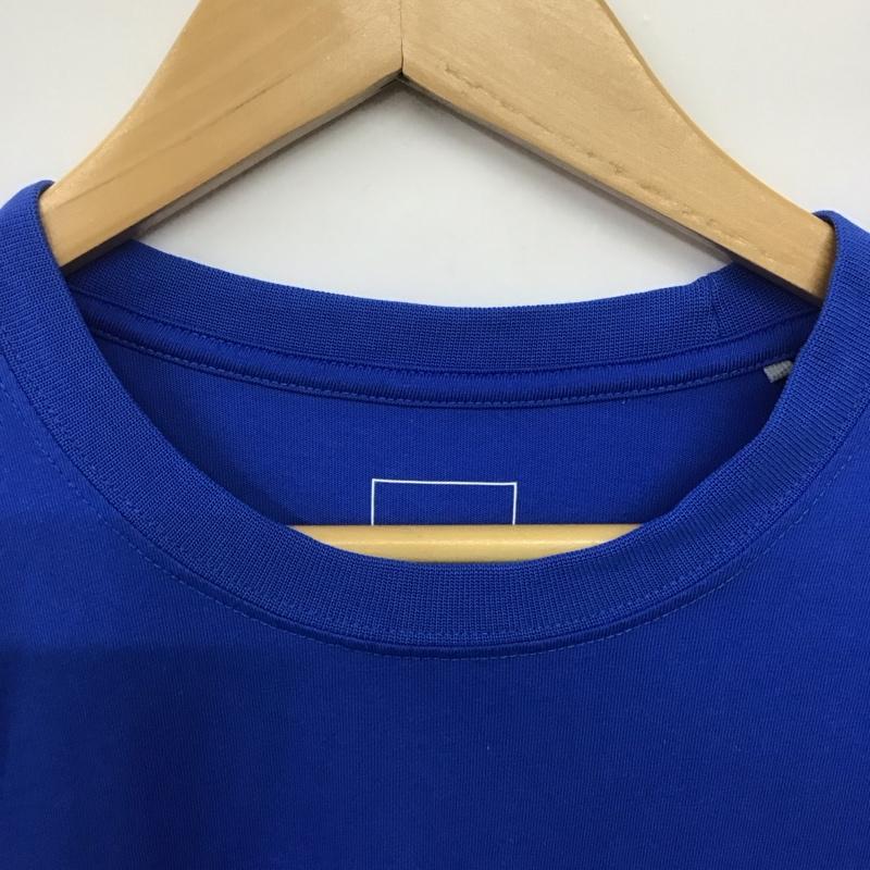 ザノースフェイス THE NORTH FACE Tシャツ 半袖 nt32550 Tシャツ プリントTシャツ L ロゴ、文字 青 / ブルー /  メンズ USED 古着 中古 10146552