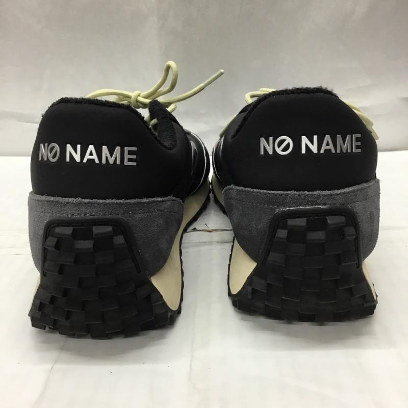 ノーネーム NO NAME スニーカー スニーカー 40 厚底スニーカー ロゴ、文字 黒 / ブラック / X 灰 / グレー /  レディース USED 古着 中古 10119082