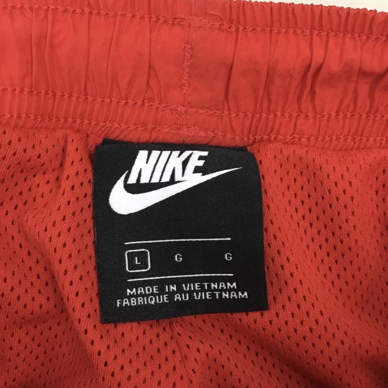 ナイキ NIKE ボトムス ボトムス ar9895-657 ナイロンパンツ ウーブンパンツ スポーツウェア L ロゴ、文字 赤 / レッド / X 白 / ホワイト / X 黒 / ブラック /  メンズ USED 古着 中古 10113310