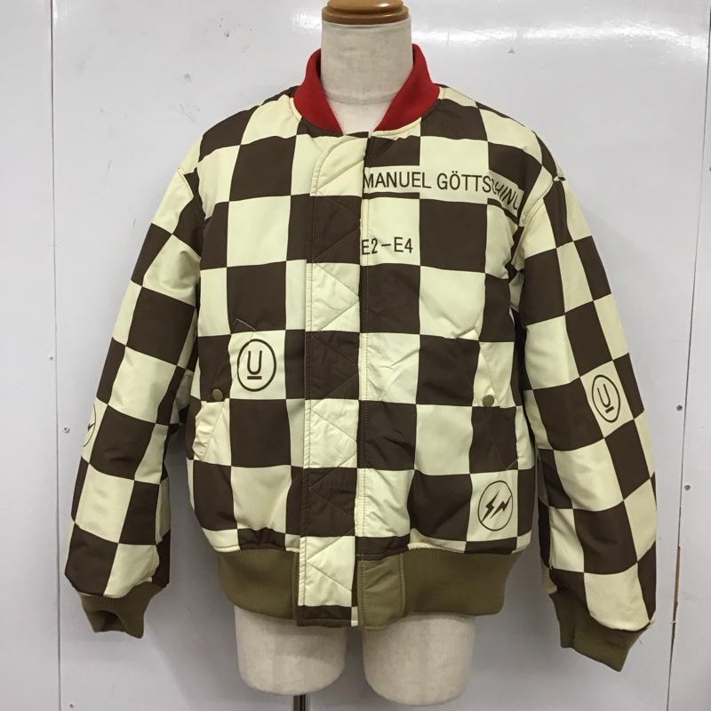 アンダーカバー UNDERCOVER ジャケット、上着 ジャンパー、ブルゾン UC2C9209-1 FRGMT×UNDERCOVER リバーシブル MA-1 タグ付き 3  ベージュ / ベージュ /  メンズ USED 古着 中古 10112158