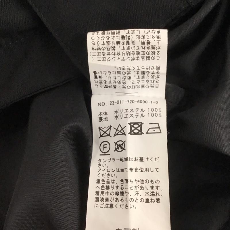 インヘリット INHERIT ジャケット、上着 ジャンパー、ブルゾン ジップアップジャケット パーカージャケット アウター M 無地 黒 / ブラック /  メンズ USED 古着 中古 10148314