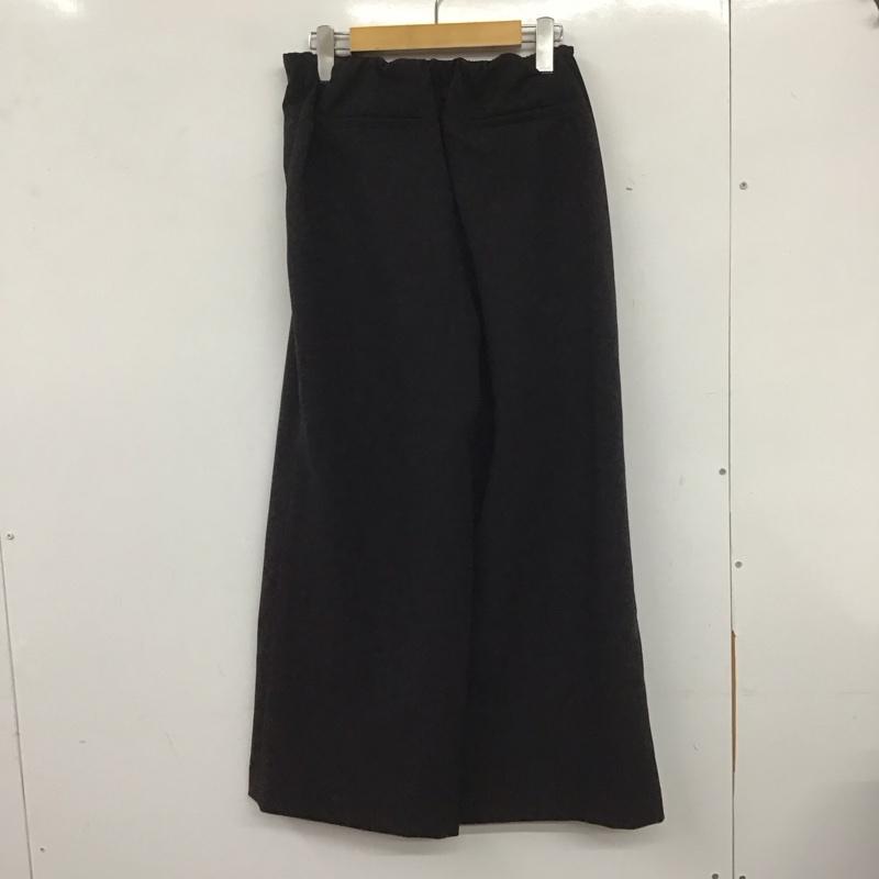 ジーナシス JEANASIS パンツ スラックス JS050136AD FREE 無地 黒 / ブラック /  レディース USED 古着 中古 10140409