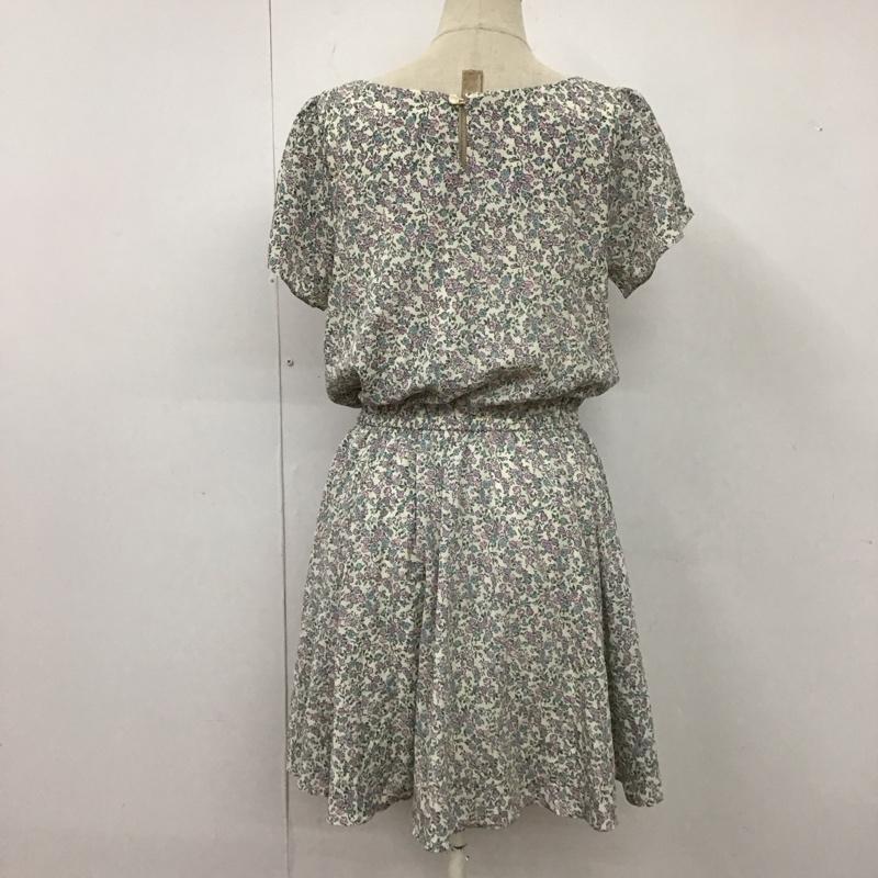 マジェスティックレゴン MAJESTIC LEGON ワンピース ミニスカート 半袖ミニスカート フレアスカート 総柄 FREE プリント マルチカラー / マルチカラー /  レディース USED 古着 中古 10116971