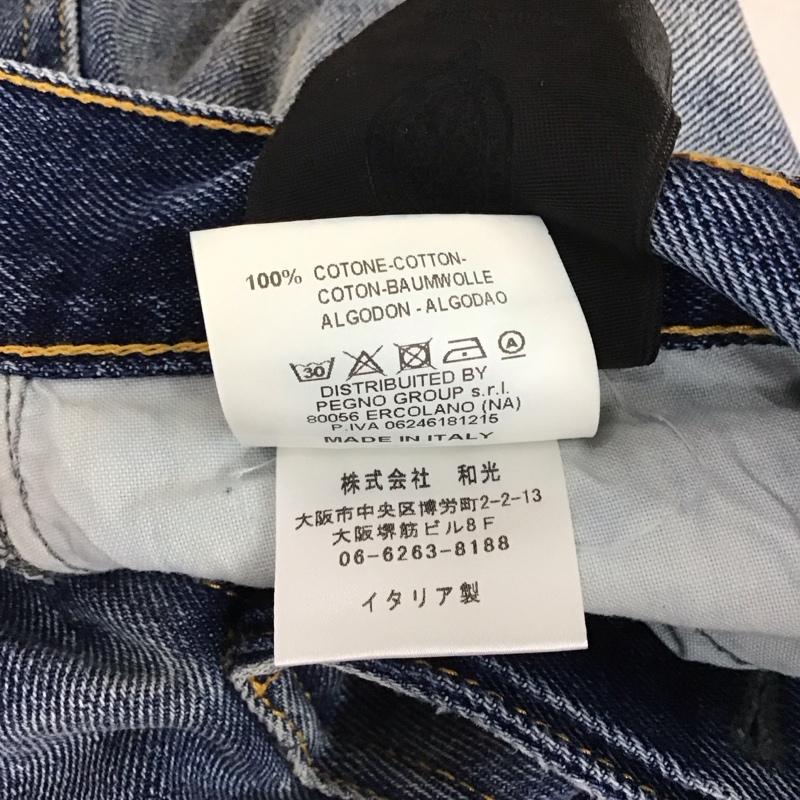 プレミアムムードデニムスーペリア PREMIUM MOOD DENIM SUPERIOR パンツ デニム、ジーンズ イタリア製 30 ダメージ加工 青 / ブルー /  メンズ USED 古着 中古 10113926
