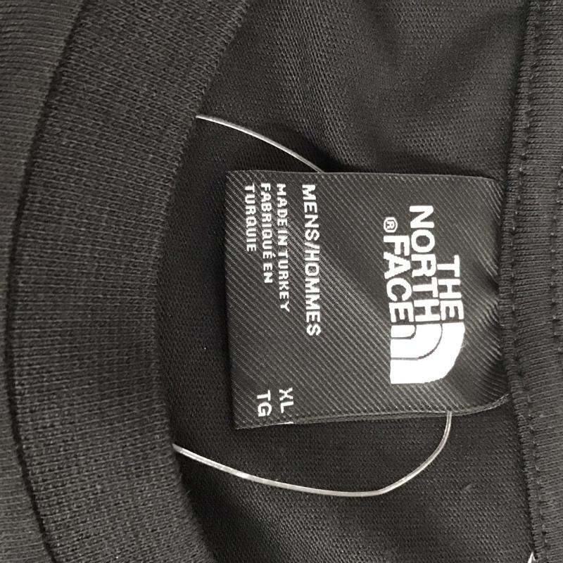 ザノースフェイス THE NORTH FACE Tシャツ 半袖 NF0A87NPJK3 XL ロゴ、文字 X プリント 黒 / ブラック / X 赤 / レッド /  メンズ USED 古着 中古 10132530