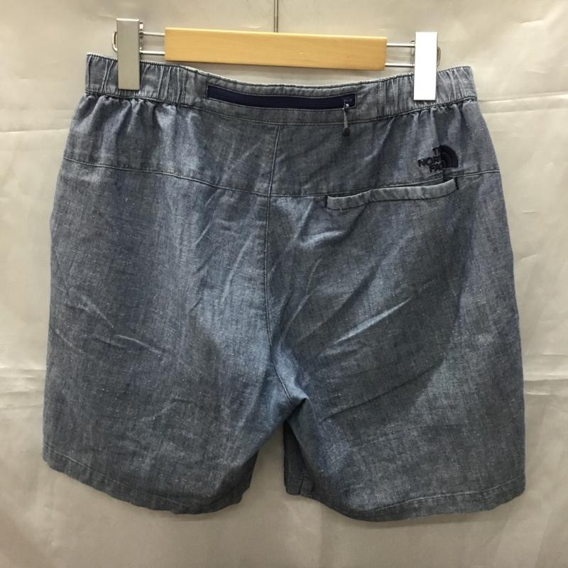 ザノースフェイス THE NORTH FACE パンツ ショートパンツ nb41476 ショートパンツ ハーフパンツ カジュアルパンツ S ロゴ、文字 水色 / ライトブルー /  メンズ USED 古着 中古 10114073