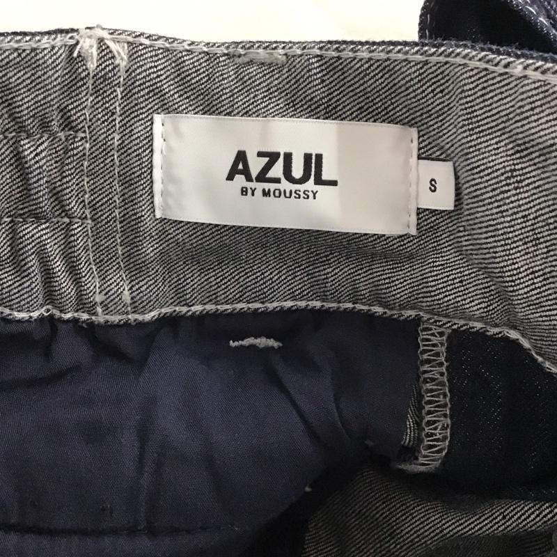 アズールバイマウジー AZUL BY MOUSSY スカート ロングスカート 250GST12-074B STITCH DENIM FLARE SKIRT S 無地 インディゴ / インディゴ /  レディース USED 古着 中古 10147035