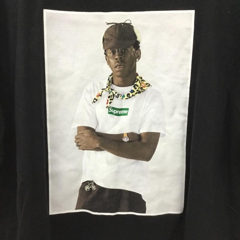 シュプリーム Supreme Tシャツ 半袖 24ss 半袖カットソー プリントTシャツ クルーネックカットソー XL ロゴ、文字 黒 / ブラック /  メンズ USED 古着 中古 10150879