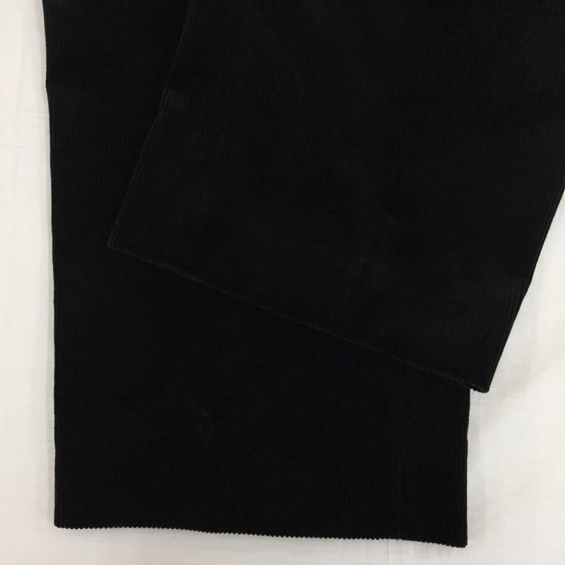 ポールスミス Paul Smith パンツ スラックス コーデュロイ　PS-1877　90s　2タックスラックス 29インチ 無地 黒 / ブラック /  メンズ USED 古着 中古 10142019