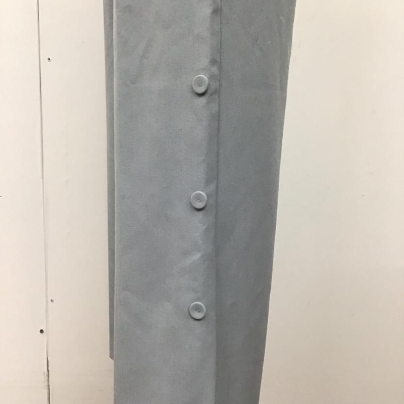 ザラベーシック ZARA BASIC パンツ スラックス スラックスパンツ ワイドパンツ カジュアルパンツ M 無地 水色 / ライトブルー /  レディース USED 古着 中古 10122537
