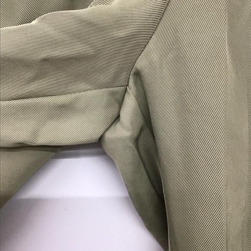 ザラ ZARA パンツ ワークパンツ、ペインターパンツ ワークパンツ ワイドパンツ カジュアルパンツ M 無地 カーキ / カーキ /  レディース USED 古着 中古 10142660