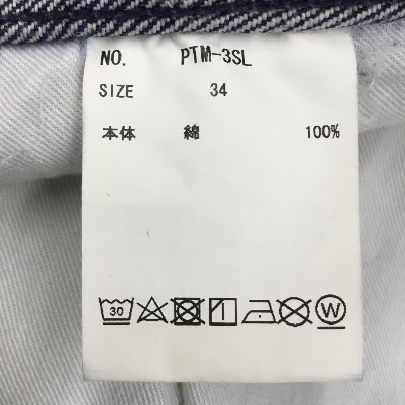 シオタ CIOTA パンツ デニム、ジーンズ PTM-3SL 34 無地 インディゴ / インディゴ /  メンズ USED 古着 中古 10142025