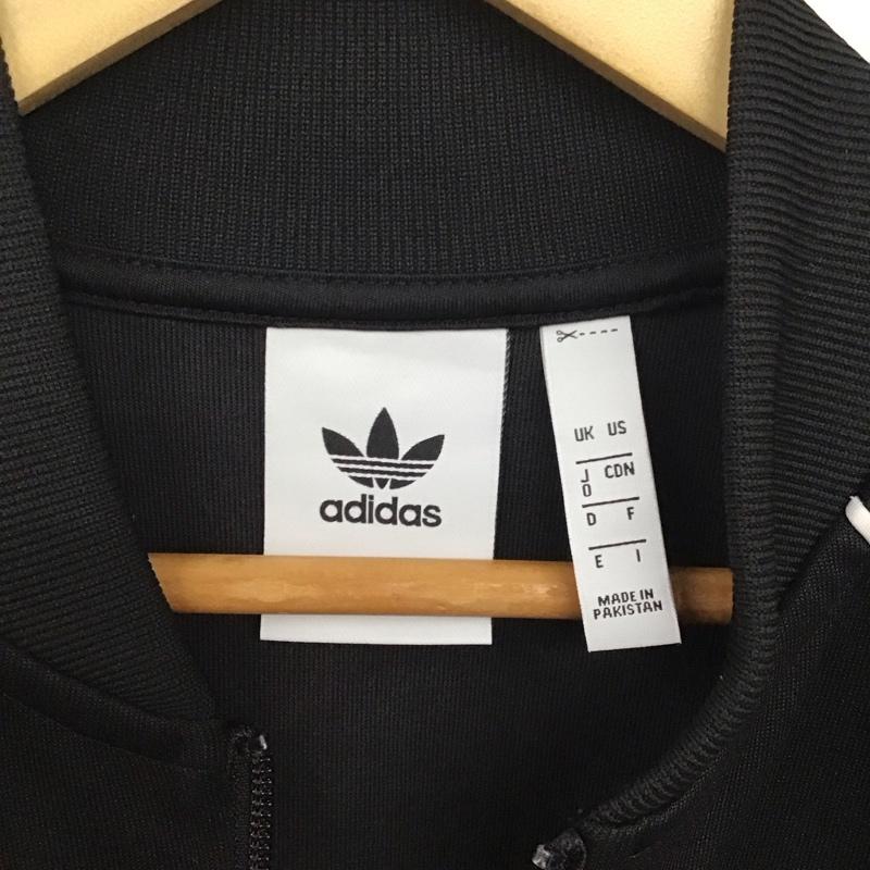アディダス adidas ジャケット、上着 ジャケット、ブレザー CW1256 SST TRACK スーパースター トラックジャケット 無地 黒 / ブラック /  メンズ USED 古着 中古 10132024
