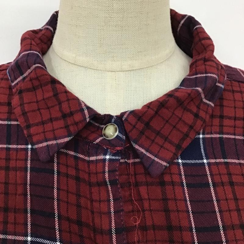 ザラティーアールエフ ZARA TRF シャツ、ブラウス 長袖 長袖シャツ チェックシャツ カラーシャツ カジュアルシャツ L チェック マルチカラー / マルチカラー /  レディース USED 古着 中古 10105854
