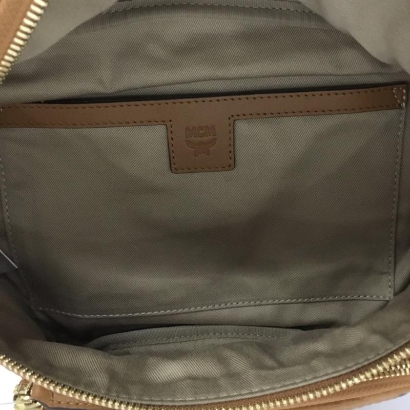 エムシーエム MCM ウエストバッグ ウエストバッグ MUZ9SFI22CO001 ボディバッグ 総柄 茶 / ブラウン /  メンズ USED 古着 中古 10141890