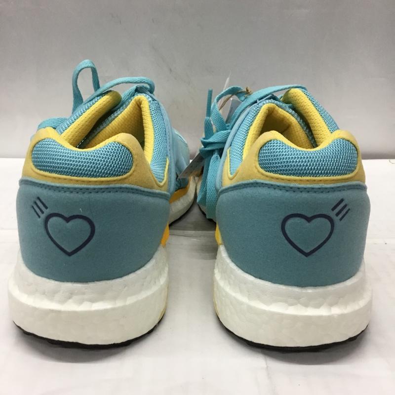 アディダス adidas スニーカー スニーカー GX7917 EQT RACING HM 28cm 箱有 HUMAN MADE 28.0cm ワンポイント 水色 / ライトブルー / X 黄 / イエロー /  メンズ USED 古着 中古 10107863