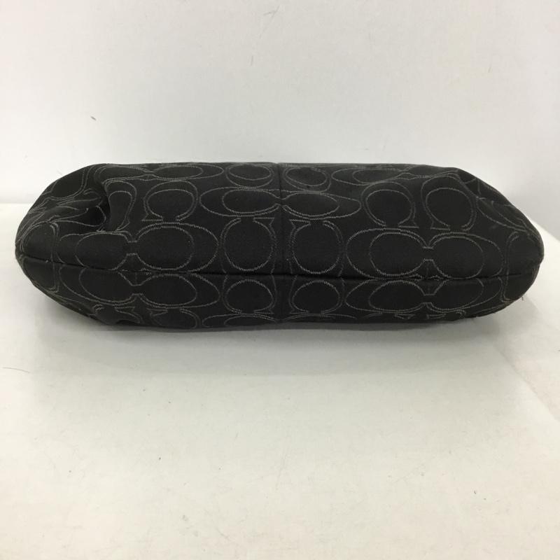 コーチ COACH ハンドバッグ ハンドバッグ 44326 ミニバッグ 総柄 黒 / ブラック /  レディース USED 古着 中古 10148465