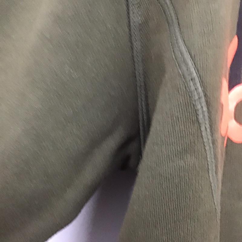 ディースクエアード DSQUARED2 パーカー 長袖 長袖パーカー プルオーバーパーカー スウェット L ロゴ、文字 カーキ / カーキ /  メンズ USED 古着 中古 10148758