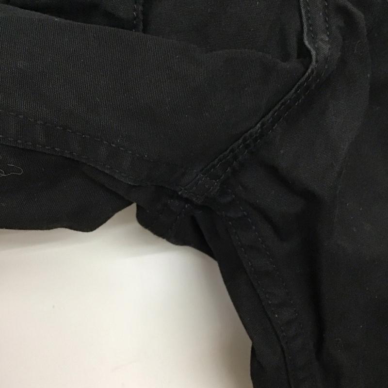 アヴィレックス AVIREX パンツ ワークパンツ、ペインターパンツ ワイドパンツ カジュアルパンツ ワークパンツ S 無地 黒 / ブラック /  メンズ USED 古着 中古 10146714