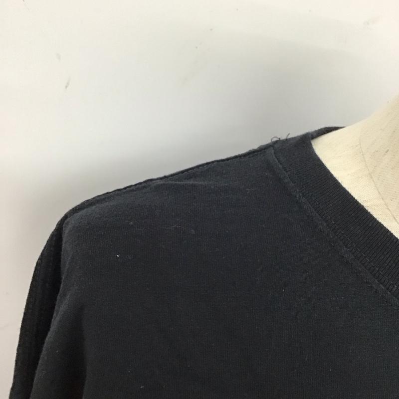 カクタスジャック Cactus Jack Tシャツ 長袖 ロンT クルーネック バックプリント FRAGMENT DESIGN XL ロゴ、文字 黒 / ブラック /  メンズ USED 古着 中古 10124966