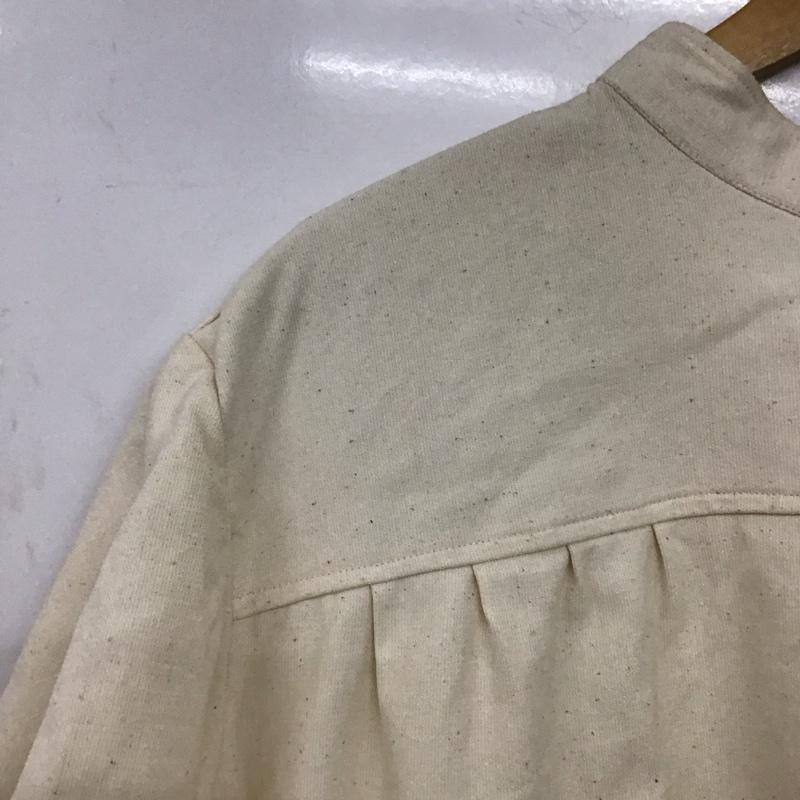 古着 USED ワンピース ロングスカート ミリタリー メディカルワンピース 半袖 ミリタリーサージカルガウン 102-44-121-63 無地 アイボリー / アイボリー /  レディース USED 古着 中古 10143102