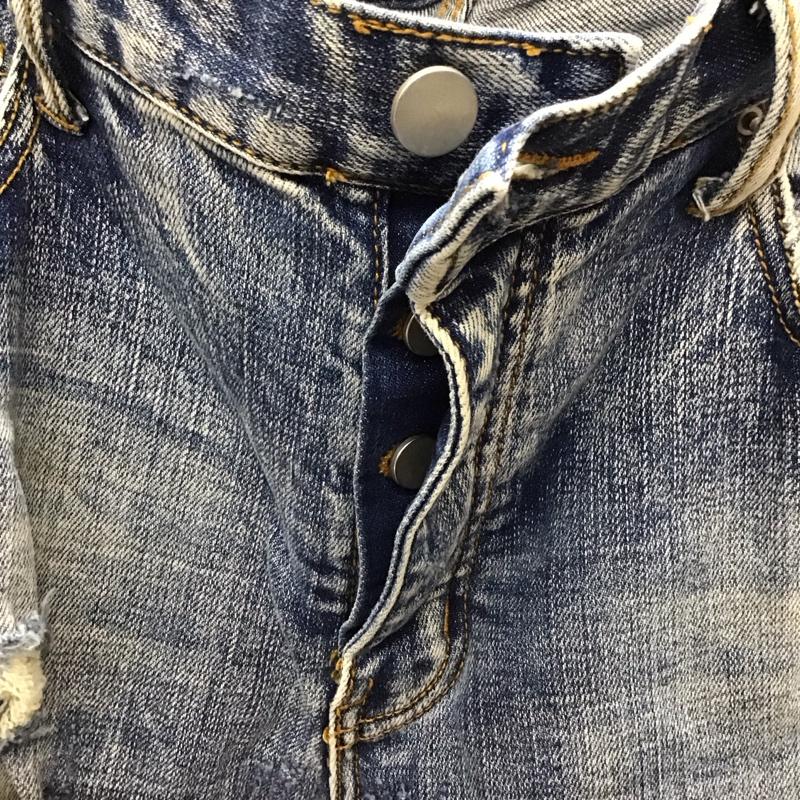 ミニマル mnml パンツ デニム、ジーンズ デニムパンツ スリムパンツ ストレッチパンツ ジーンズ 34 無地 インディゴ / インディゴ /  メンズ USED 古着 中古 10114363