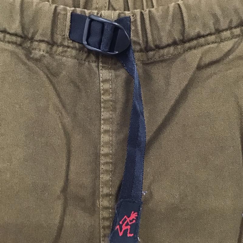 グラミチ GRAMICCI パンツ ワークパンツ、ペインターパンツ カジュアルパンツ ワークパンツ ワイドパンツ S 無地 茶 / ブラウン /  メンズ USED 古着 中古 10117666