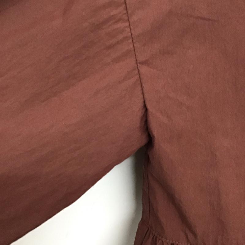 ローリーズファーム LOWRYS FARM シャツ、ブラウス 七分袖 FREE 無地 茶 / ブラウン /  レディース USED 古着 中古 10137196