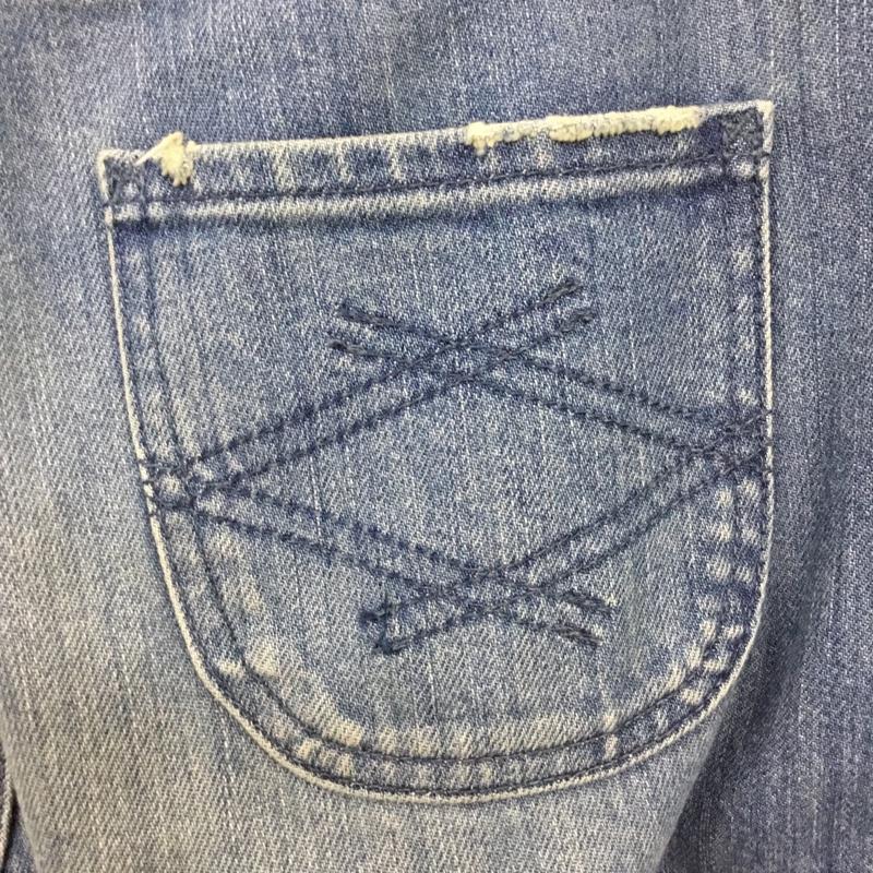 ティーシーエスエス TCSS パンツ デニム、ジーンズ デニムパンツ スリムパンツ ストレッチパンツ ジーンズ 30インチ 無地 インディゴ / インディゴ /  メンズ USED 古着 中古 10117584