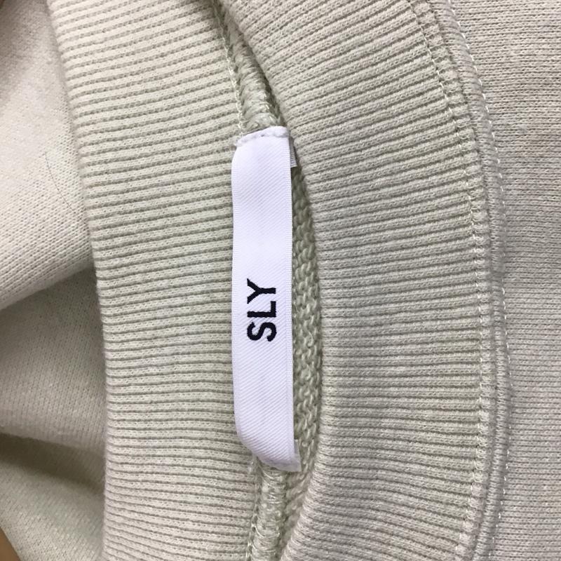 スライ SLY カットソー 半袖 030DAA80-1670 BIG SW NS トップス スウェット FREE 無地 アイボリー / アイボリー /  レディース USED 古着 中古 10131331