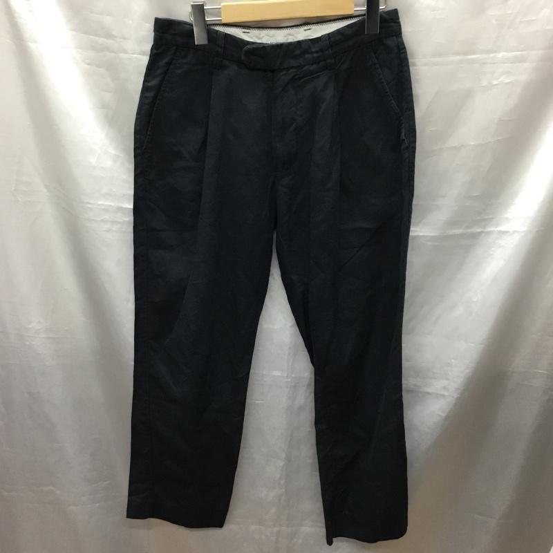 サタデーズサーフニューヨークシティー SATURDAYS SURF NYC パンツ チノパン チノパン カジュアルパンツ ワイドパンツ ストレートパンツ 29インチ 無地 紺 / ネイビー /  メンズ USED 古着 中古 10117714