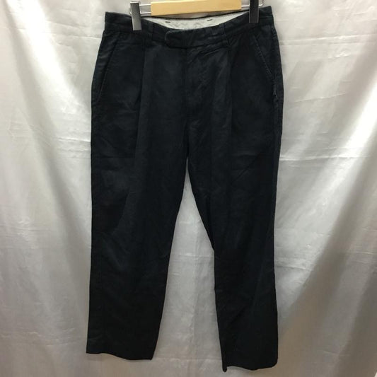 サタデーズサーフニューヨークシティー SATURDAYS SURF NYC パンツ チノパン チノパン カジュアルパンツ ワイドパンツ ストレートパンツ 29インチ 無地 紺 / ネイビー /  メンズ USED 古着 中古 10117714