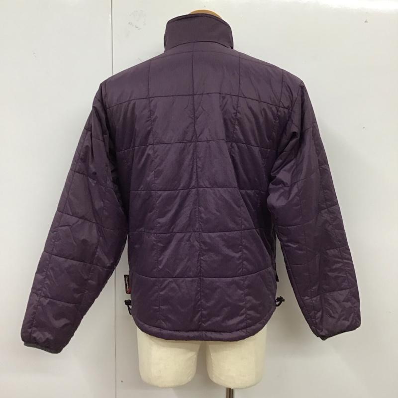 コロンビア Columbia ジャケット、上着 ジャンパー、ブルゾン 206 pm5141 リバーシブルナイロンジャケット ジップアップジャケット アウター S ロゴ、文字 紫 / パープル /  メンズ USED 古着 中古 10121036