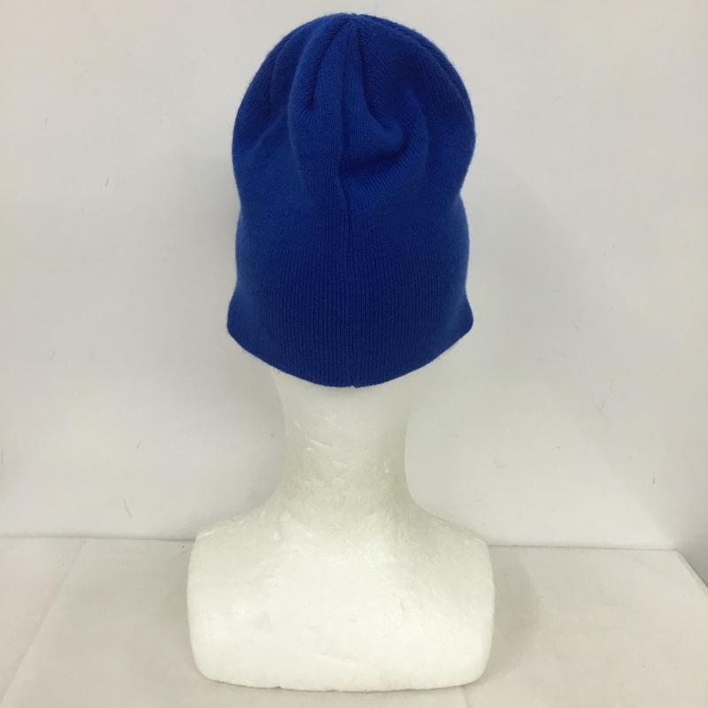ステューシー STUSSY 帽子 ニット帽 ビーニー ロゴ、文字 青 / ブルー /  メンズ USED 古着 中古 10140155