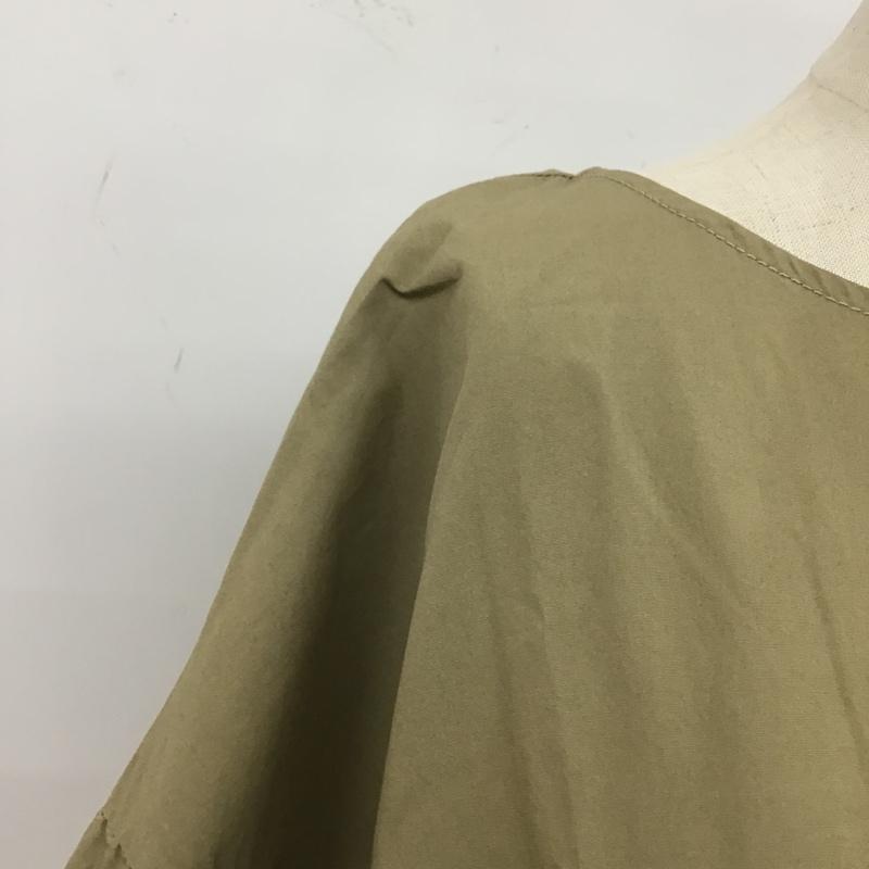 ニコアンド niko and... ワンピース ロングスカート L 無地 ベージュ / ベージュ /  レディース USED 古着 中古 10106192