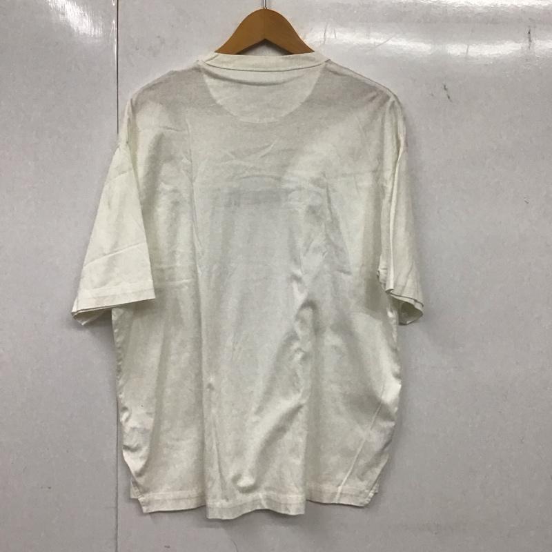 ランバン LANVIN Tシャツ 半袖 ロゴ、文字 X プリント 白 / ホワイト /  メンズ USED 古着 中古 10134968