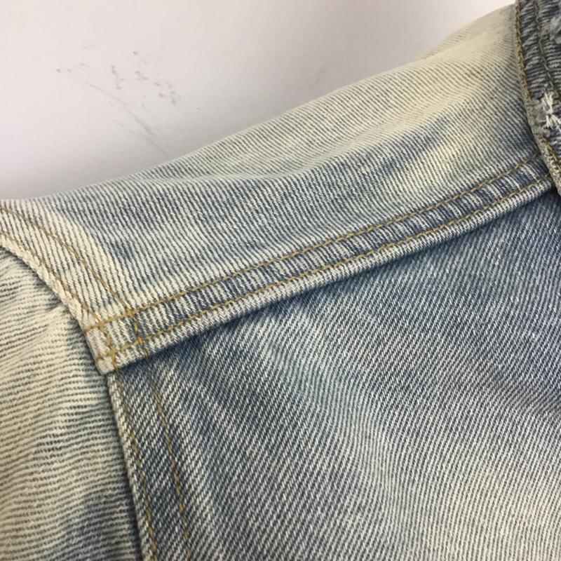 ザラメン ZARA MAN ジャケット、上着 ジャケット、ブレザー Gジャン デニムジャケット カラージャケット アウター S 無地 インディゴ / インディゴ /  メンズ USED 古着 中古 10106765