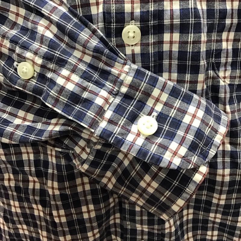 ニューヨーカー NEWYORKER カットソー 長袖 長袖シャツ カラーシャツ ポケットシャツ 長袖カットソー チェックシャツ L チェック マルチカラー / マルチカラー /  メンズ USED 古着 中古 10116277