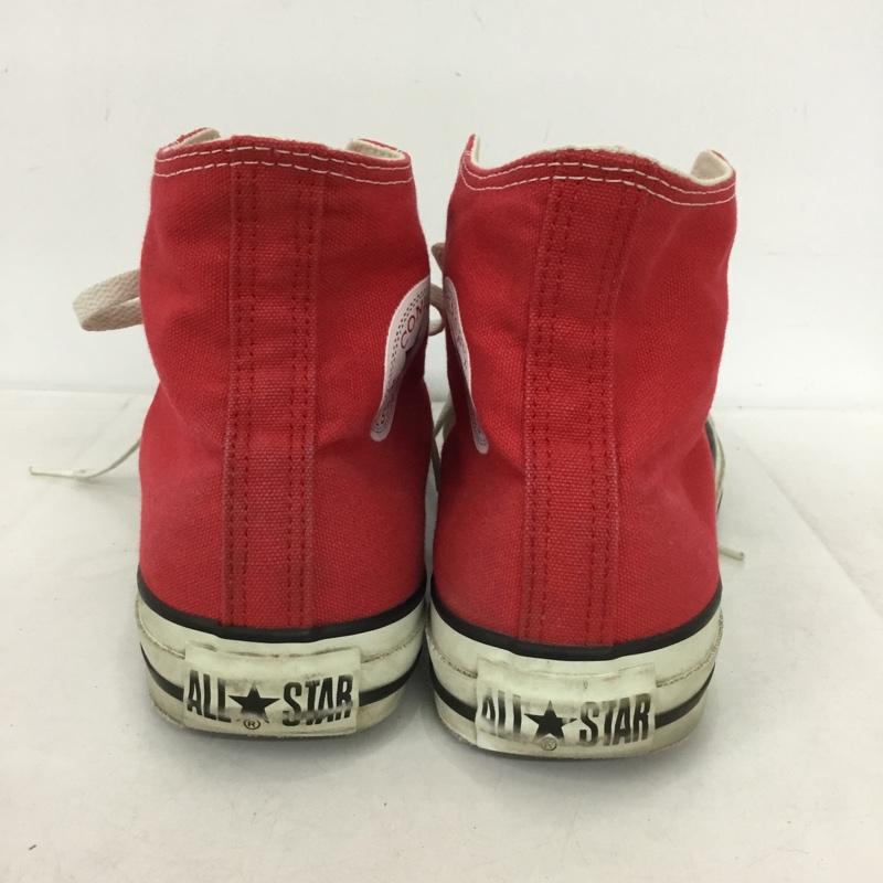 コンバース CONVERSE スニーカー スニーカー M9621 CANVAS ALL STAR HI 26.5cm 26.5cm ロゴ、文字 赤 / レッド /  メンズ USED 古着 中古 10150977