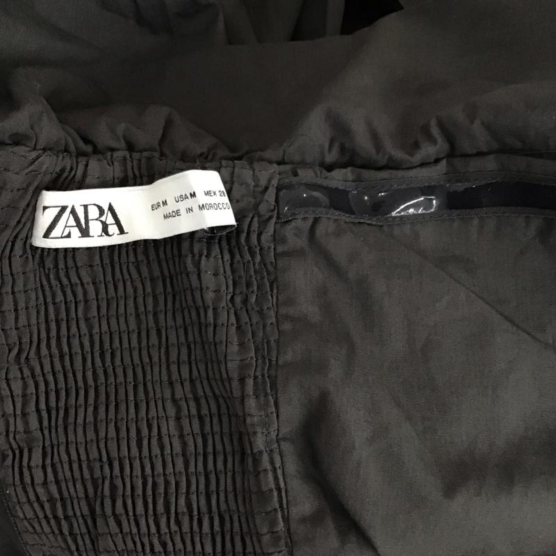 ザラ ZARA ワンピース ロングスカート M 無地 チャコールグレー / チャコールグレー /  レディース USED 古着 中古 10124899